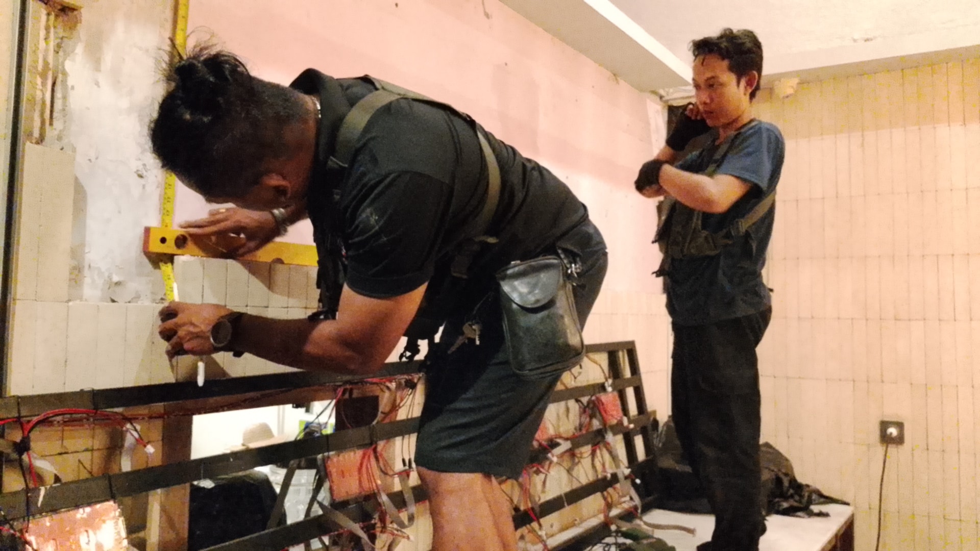 Pengukuran dan setup mekanikal